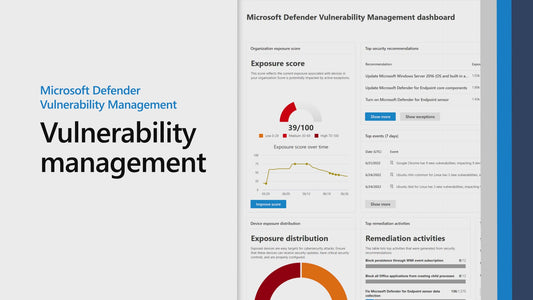 Defender Vulnerability Management, Cybersecurity vulnerability management, Risk-based vulnerability assessment, Continuous asset discovery, Intelligent vulnerability prioritization, Seamless vulnerability remediation, Microsoft vulnerability management, Asset monitoring and assessment, Security vulnerability tracking, Advanced vulnerability management, Real-time vulnerability insights, Security compliance assessment, Remediation and risk management, Threat intelligence vulnerability prioritization, IT secur